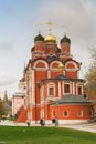 Old church in Zaryadye in Kitay-Gorod, Moscow, Russia